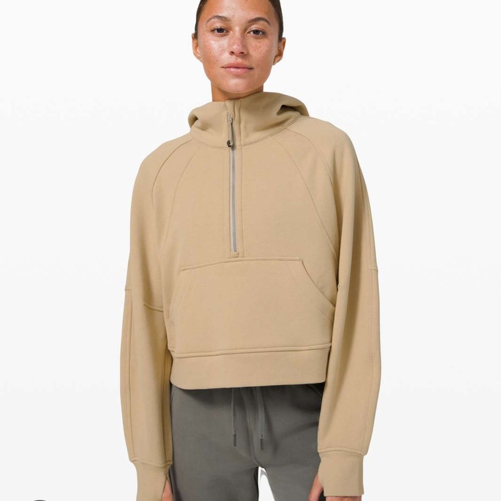 Lululemon scuba half zip hoodie
